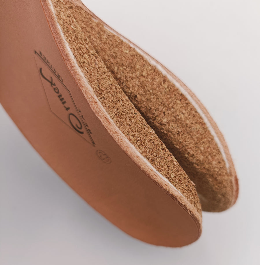 ORMEX, Orthopedic leather insoles with supination and ARCH SUPPORT