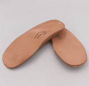ORMEX, Orthopedic leather insoles with supination and ARCH SUPPORT
