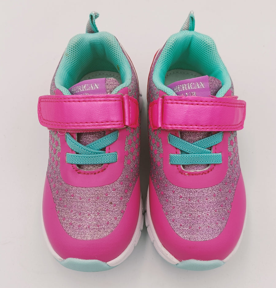 American Club girls runners Fuxia/Mint RL 04/20