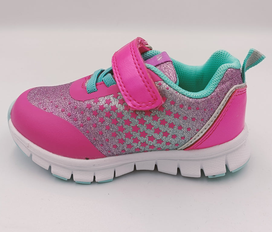 American Club girls runners Fuxia/Mint RL 04/20