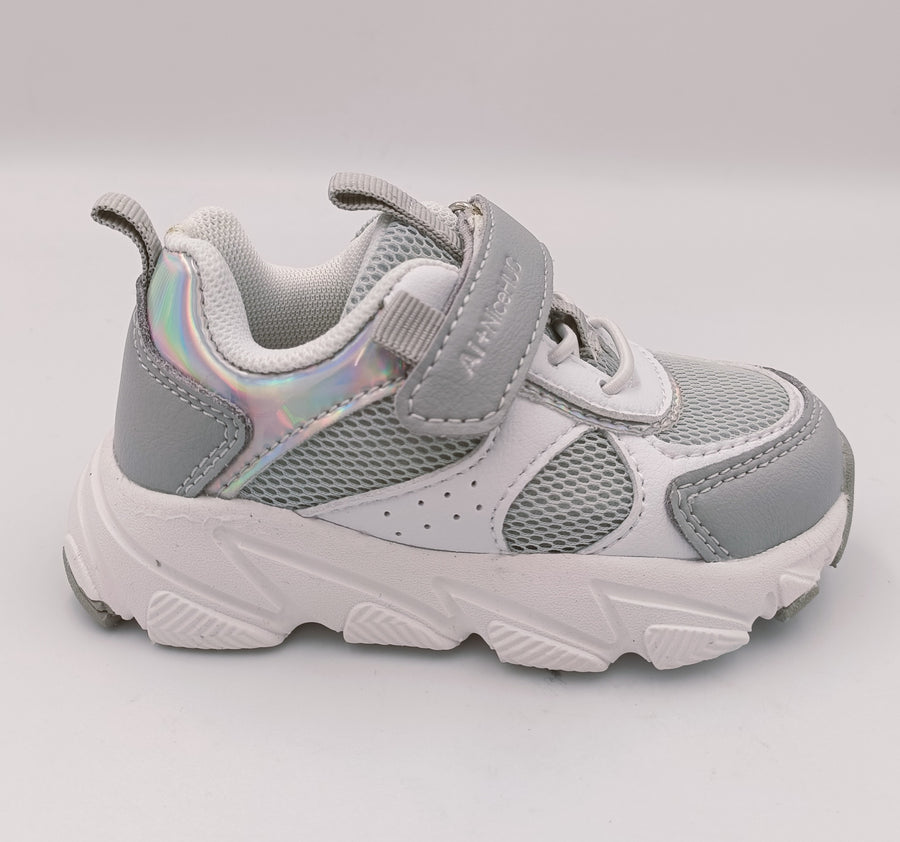 ABCKids girls sneakers /first steps/ B011104349 White/Grey