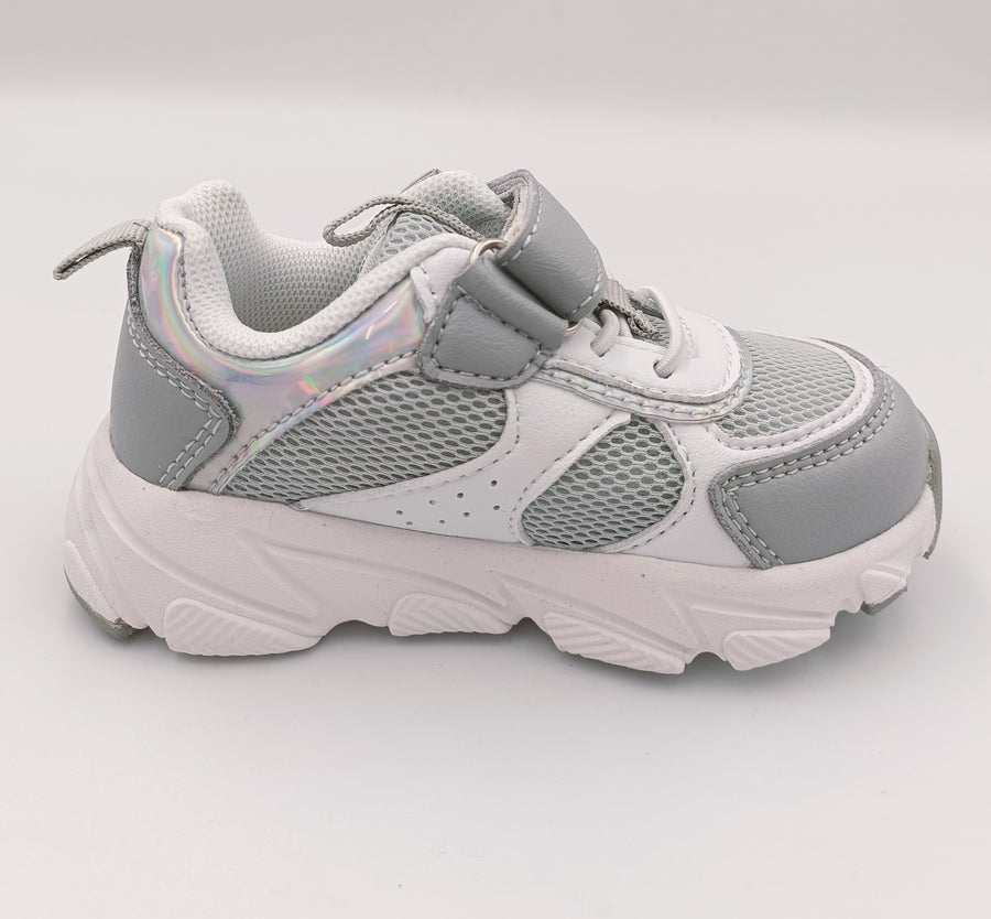 ABCKids girls sneakers /first steps/ B011104349 White/Grey