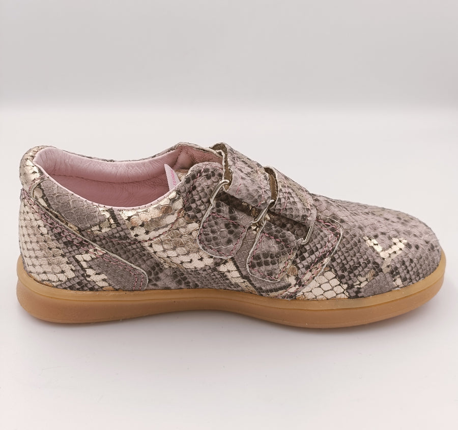 Mazurek Girls Handmade Shoes /168 snake powder