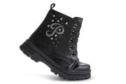 Pablosky girls black boots 433515