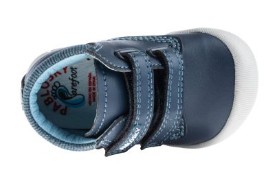 Pablosky baby boy leather boots/ Navy 045125
