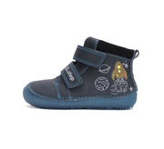 D.D.step boys barefoot boots/ water-repellence/ Glow in dark/ Royal Blue A063-42719M