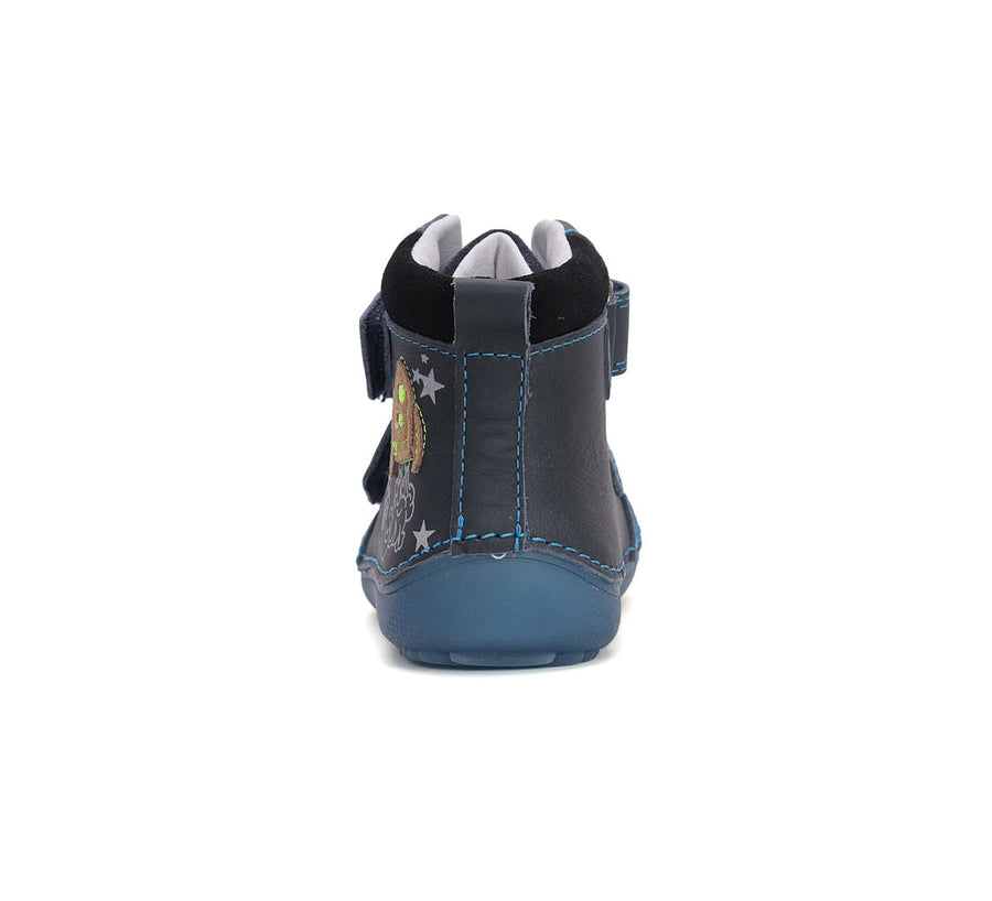 D.D.step boys barefoot boots/ water-repellence/ Glow in dark/ Royal Blue A063-42719M