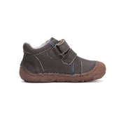 D.D.step boys barefoot leather shoes / water-repellence/ S073-42466AM Dark Grey
