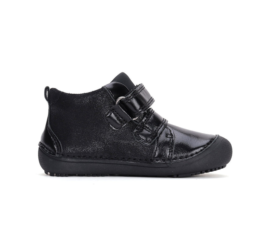 D.D.step girls leather / barefoot/ water-repellence shoes/Black S063-42767