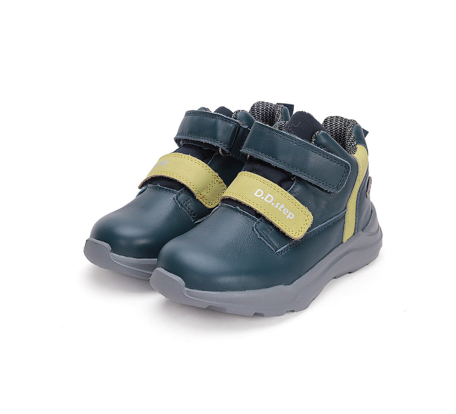 D.D.step boys Aqua-tex waterproof boots/ Royal Blue P061-42484A