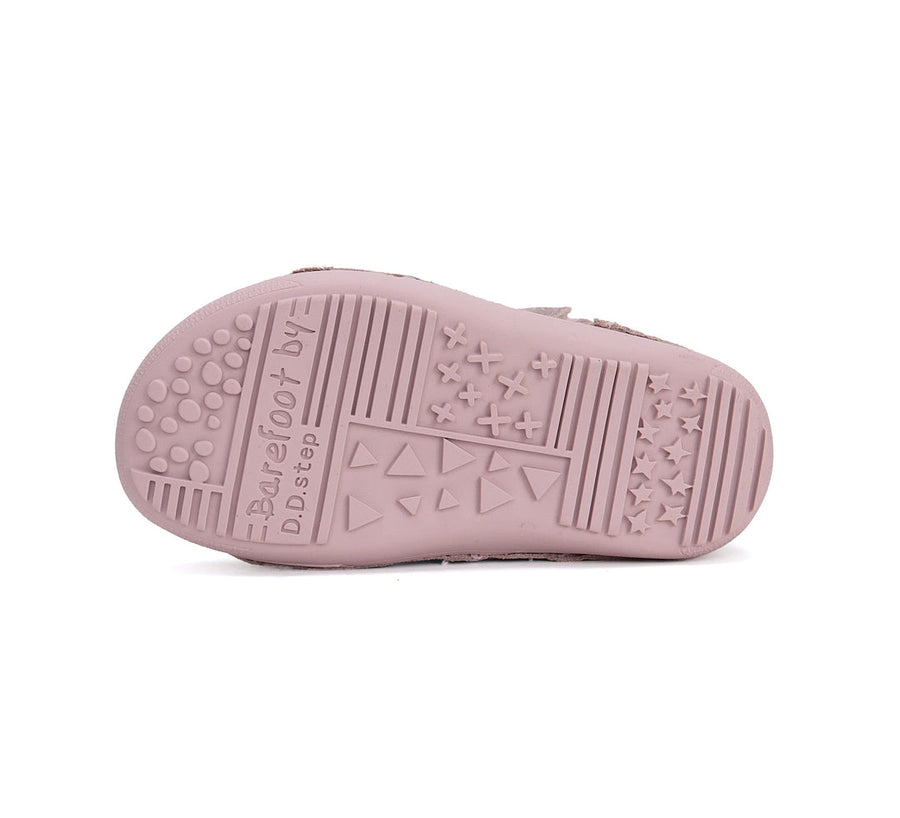 D.D.step girls barefoot leather boots/ warm lining/ water repellent /Autumn- Winter/W063-42254CM Champagne
