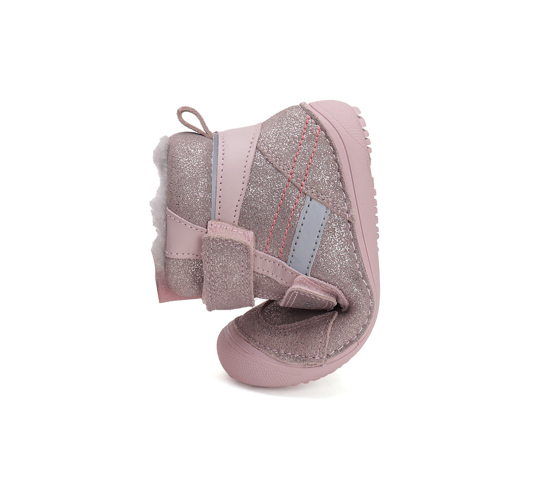 D.D.step girls barefoot leather boots/ warm lining/ water repellent /Autumn- Winter/W063-42254CM Champagne