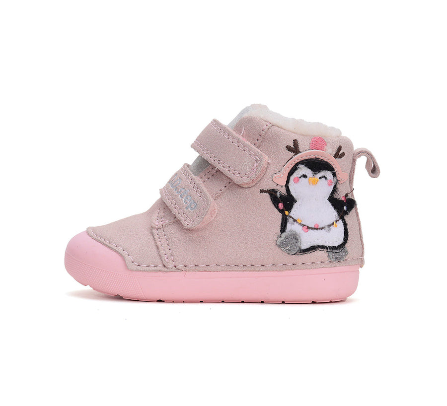 D.D.step girls boots/ warm lining /water repellence/  W066-42268A Pink