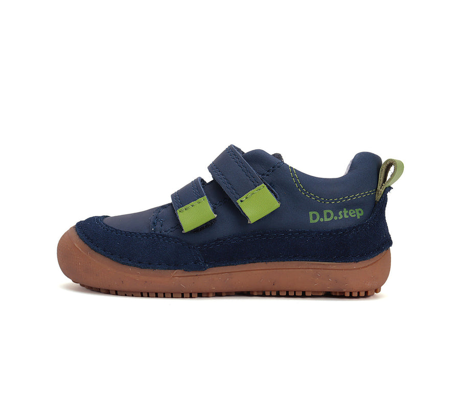 D.D.step boys barefoot leather shoes/ Royal Blue S063-51483