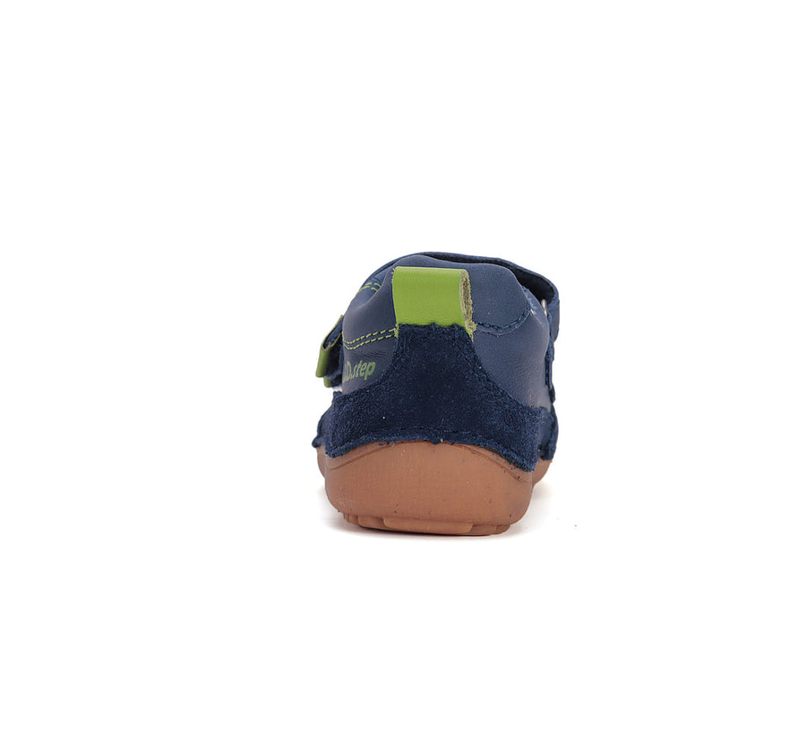 D.D.step boys barefoot leather shoes/ Royal Blue S063-51483