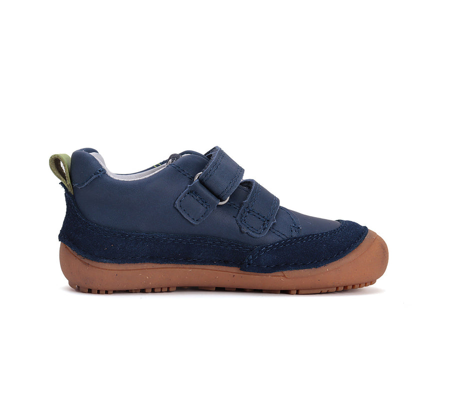 D.D.step boys barefoot leather shoes/ Royal Blue S063-51483