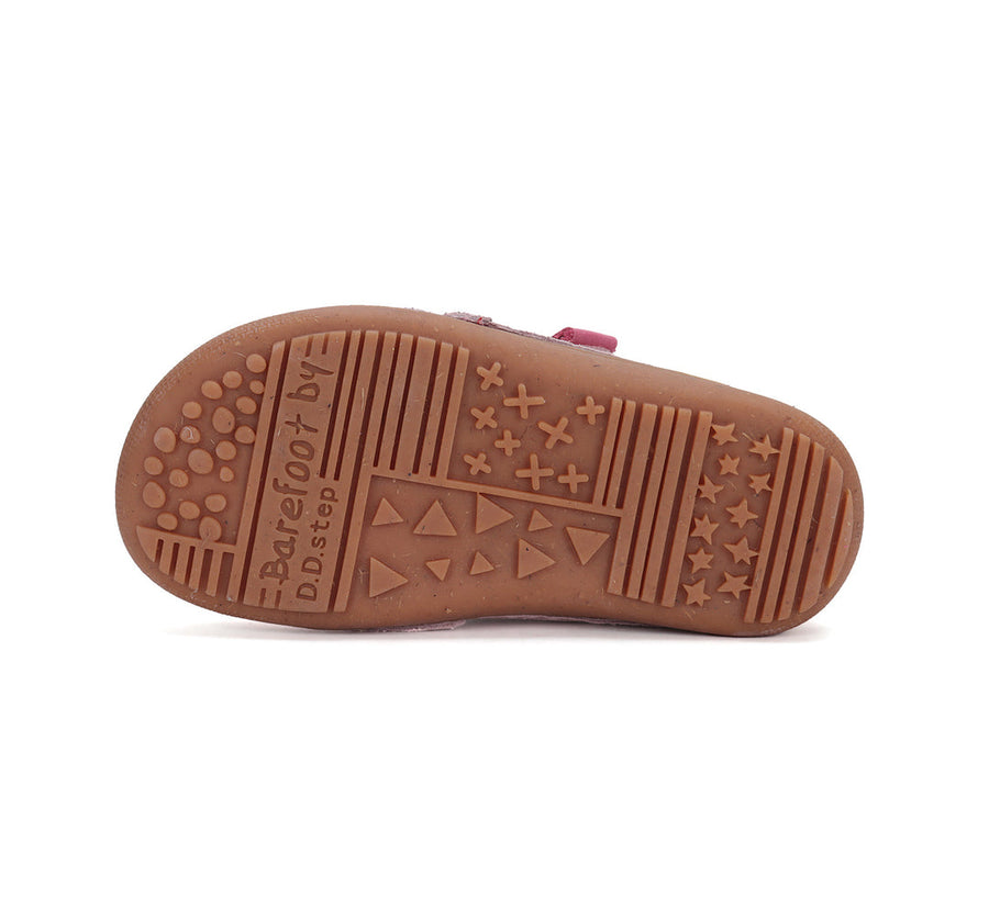 D.D.step girls barefoot leather shoes/ Pink S063-51483C