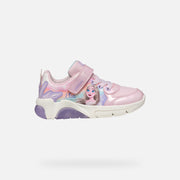 GEOX Fadinlight Disney Junior /sneakers with lights/Pink/Lilac Elsa J55M4E