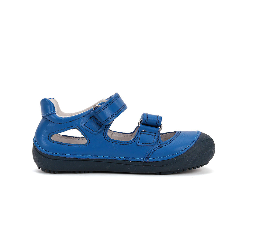 D.D.step boys barefoot leather sandals/Bermuda Blue  H063-51185B