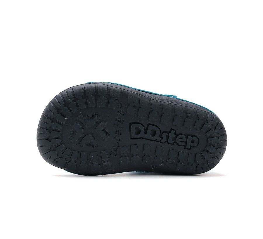 D.D.step boys leather/ barefoot/ first steps sandals/ Sky Blue H070-51434A