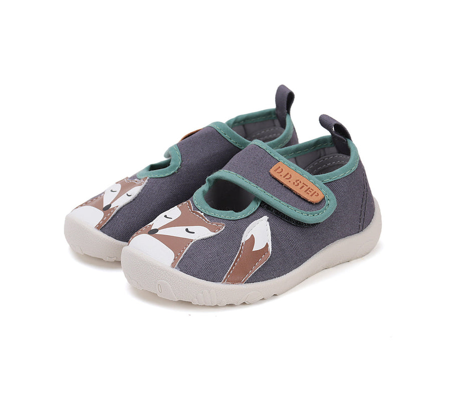 D.D.step boys canvas/ barefoot/ water-repellence/Grey C086-51716