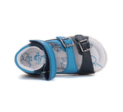 Ponte20 leather sandals /ARCH SUPPORT /supination/ Royal Blue DA05-5-1459