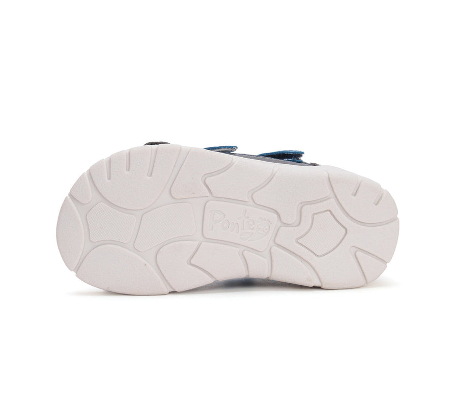 Ponte20 leather sandals /ARCH SUPPORT /supination/ Royal Blue DA05-5-1459