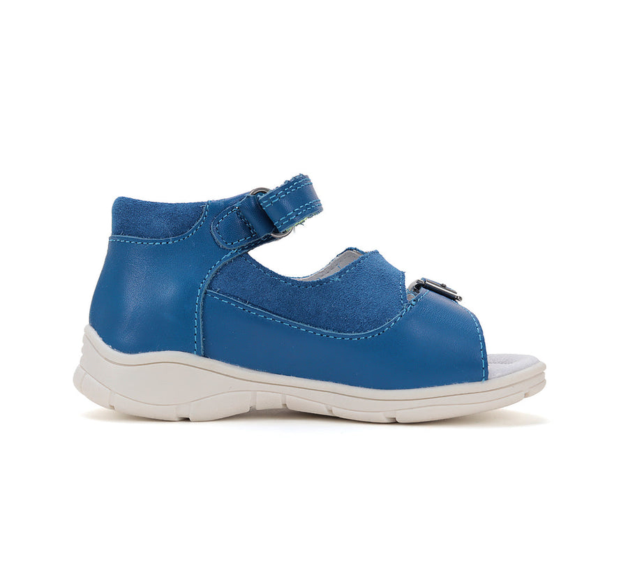 Ponte20 leather sandals /ARCH SUPPORT /supination/ Bermuda Blue DA05-5-1459A