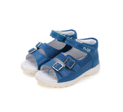 Ponte20 leather sandals /ARCH SUPPORT /supination/ Bermuda Blue DA05-5-1459A