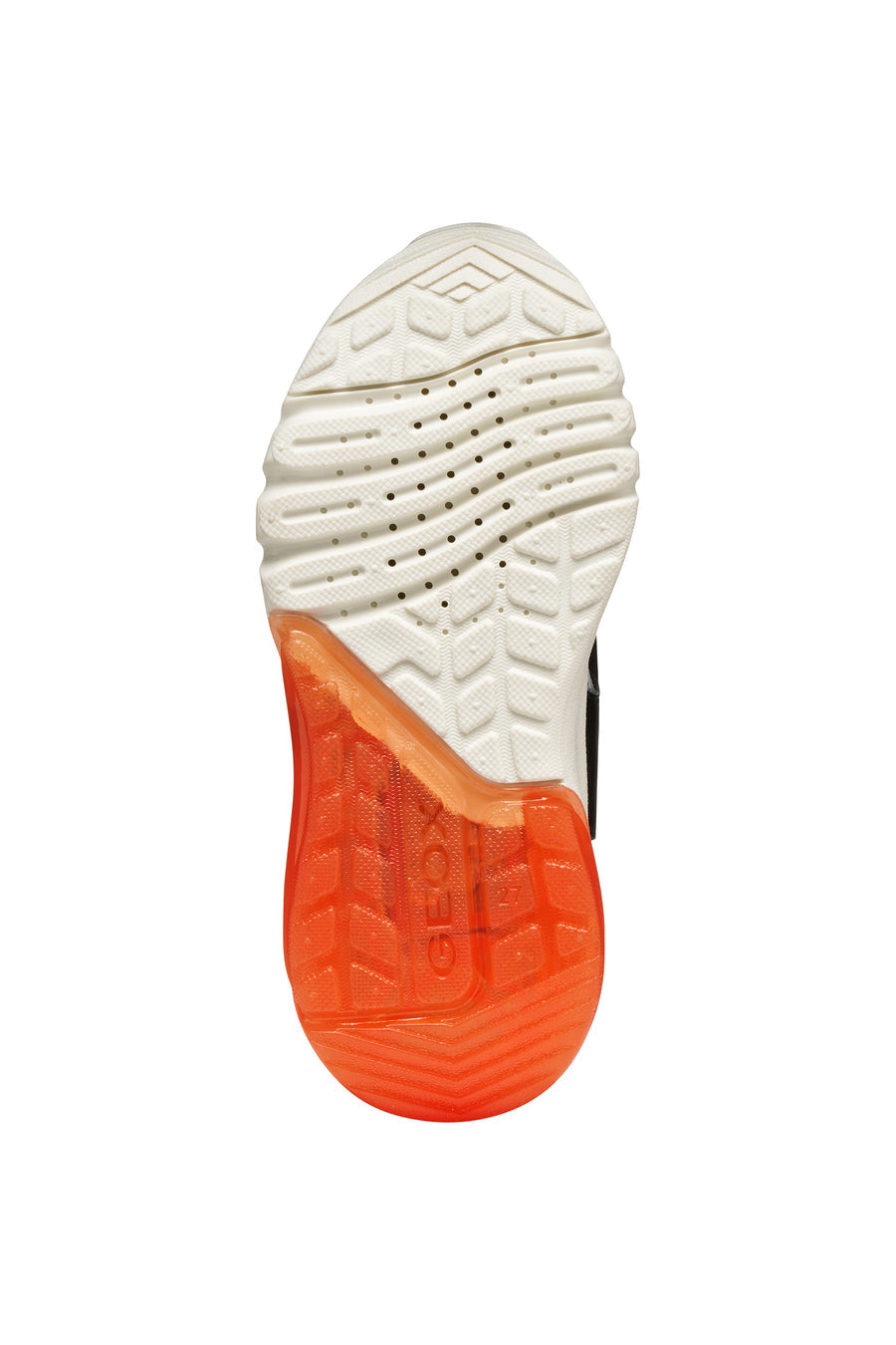 GEOX Ciberdron Junior Harry Potter boys sneakers with lights/Black/Orange