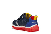 Geox Boys Lightyloo sneakers/ Superman /Navy/ Royal B565ZB