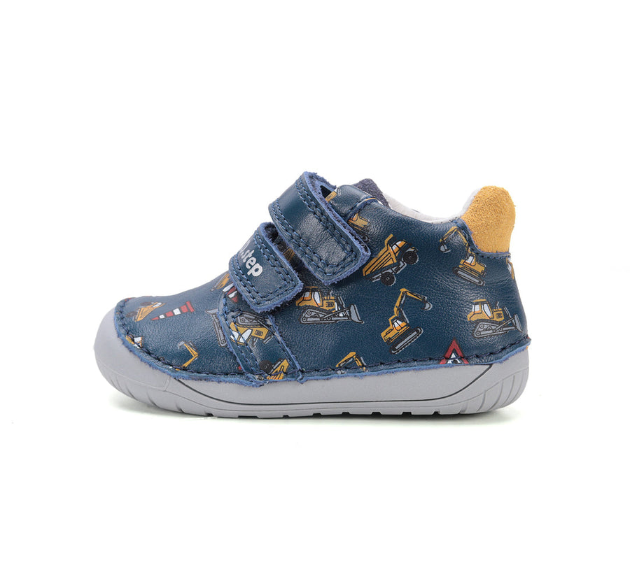 D.D.step boys leather/ first steps shoes/ Blue S070-52480B
