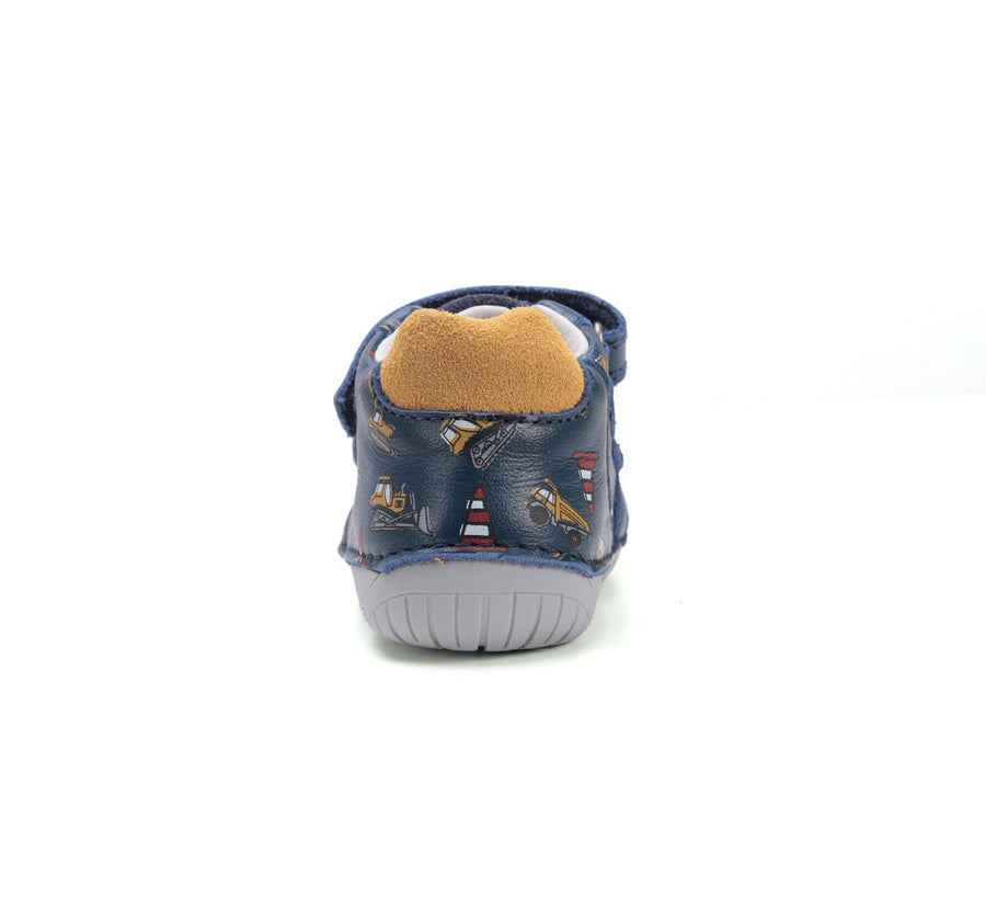 D.D.step boys leather/ first steps shoes/ Blue S070-52480B