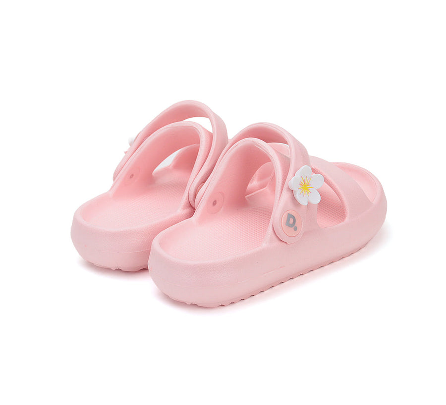 D.D.step girls sliders quick dry/ Baby Pink J094-51388E