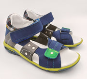 Jamet boys leather sandals, colour blue-green_3718.jpg