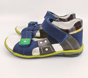 Jamet boys leather sandals, colour blue-green_3719.jpg