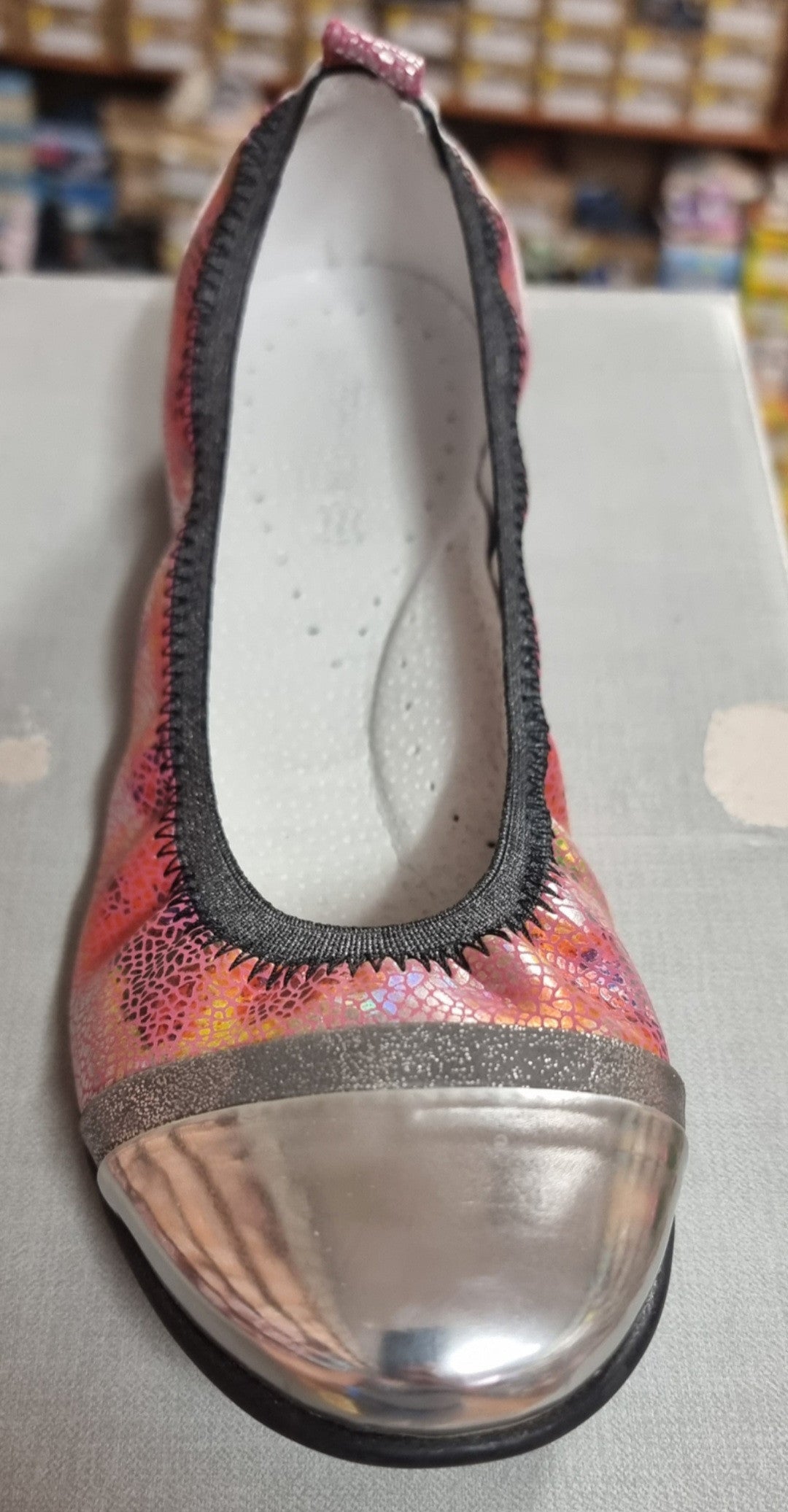 Kornecki ballerinas, color silver._1115.jpg