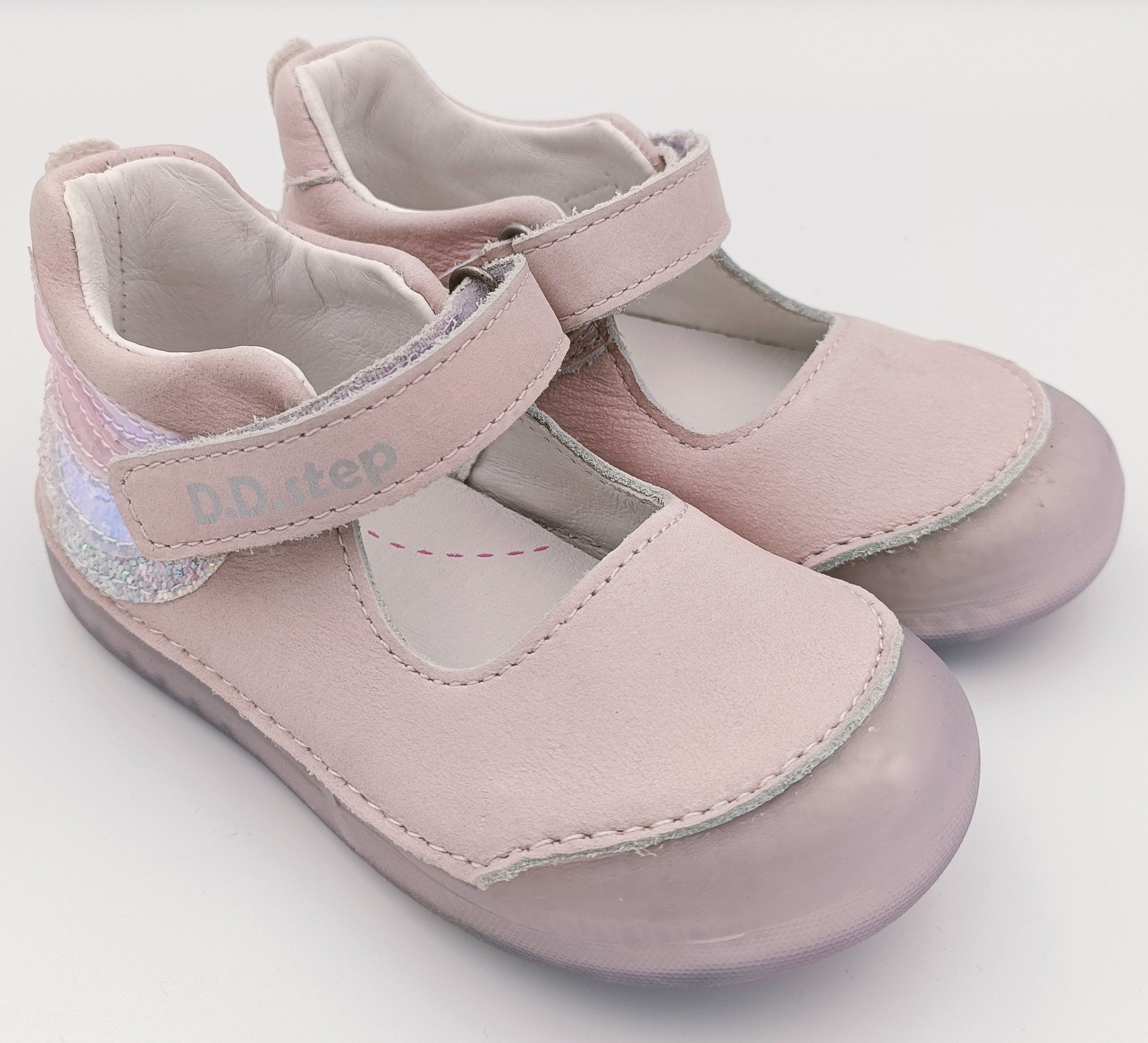 D.D.step girls ballerina leather /Mauve H066-877A_4120.jpg