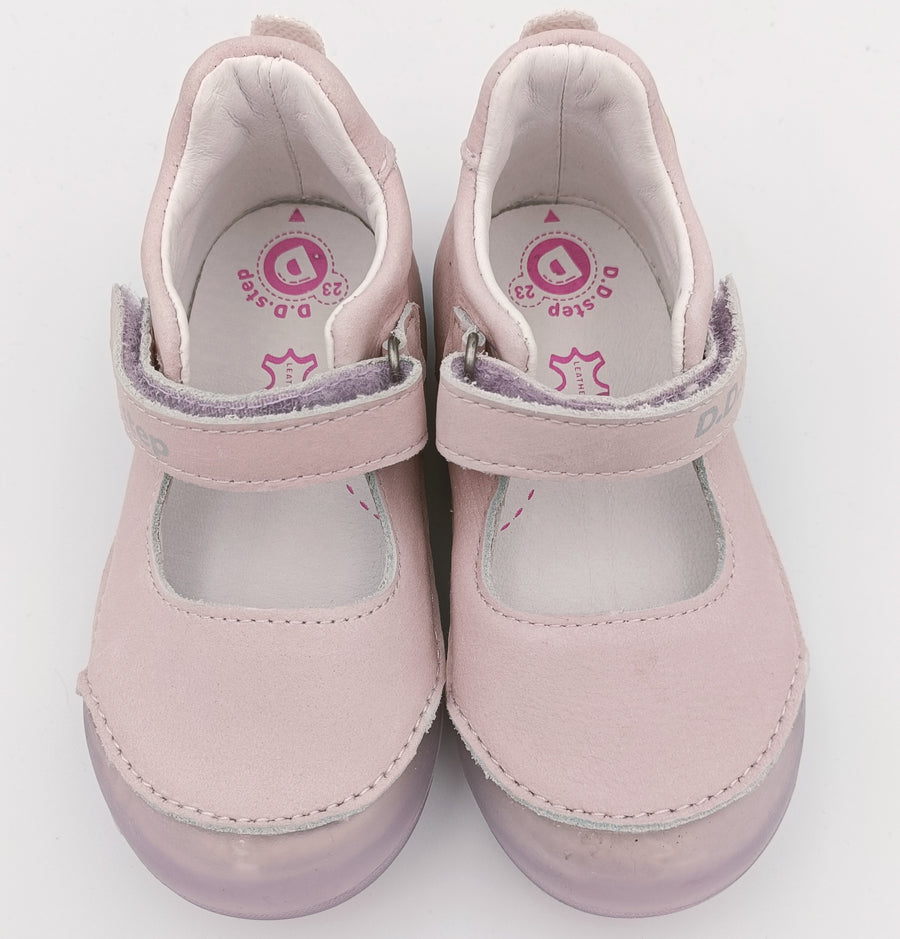 D.D.step girls ballerina leather /Mauve H066-877A_4121.jpg