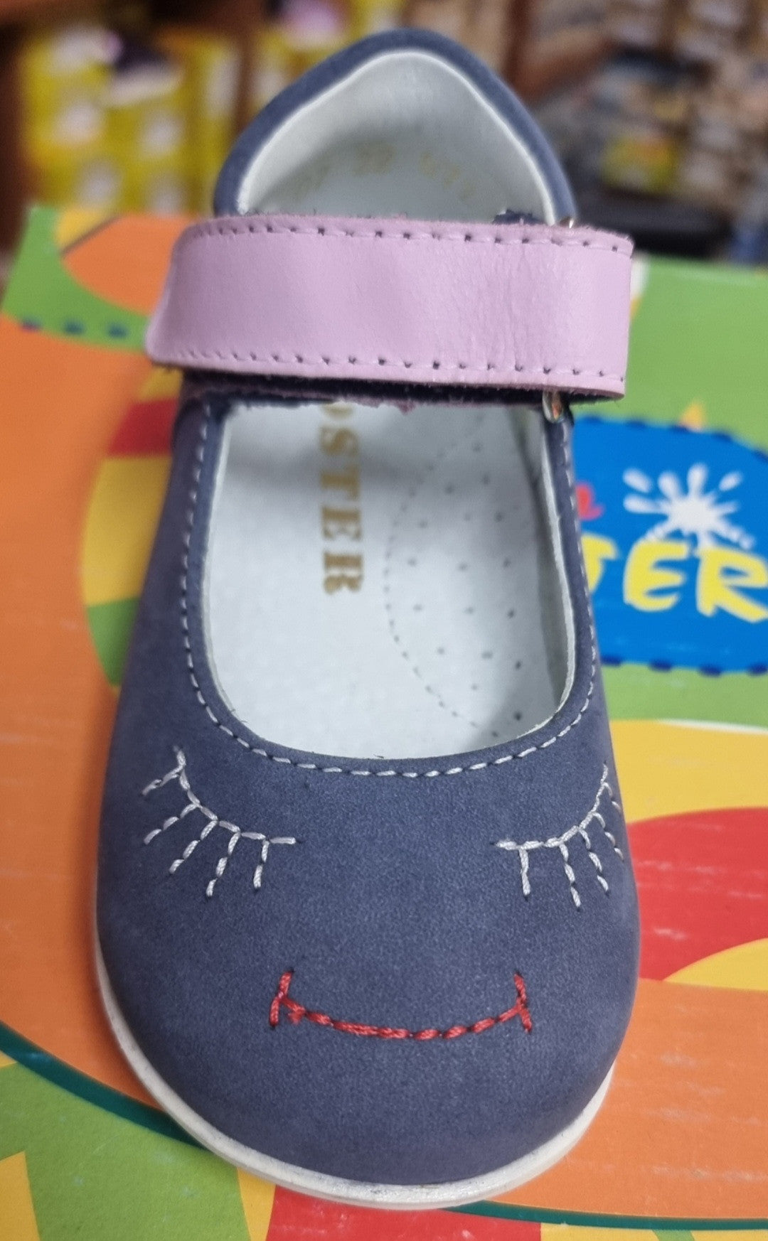 Mido Noster ballerinas, color blue._1058.jpg