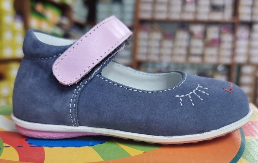 Mido Noster ballerinas, color blue._1059.jpg