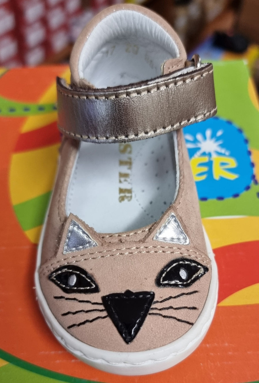 Mido Noster ballerinas, color pink glitter._1056.jpg