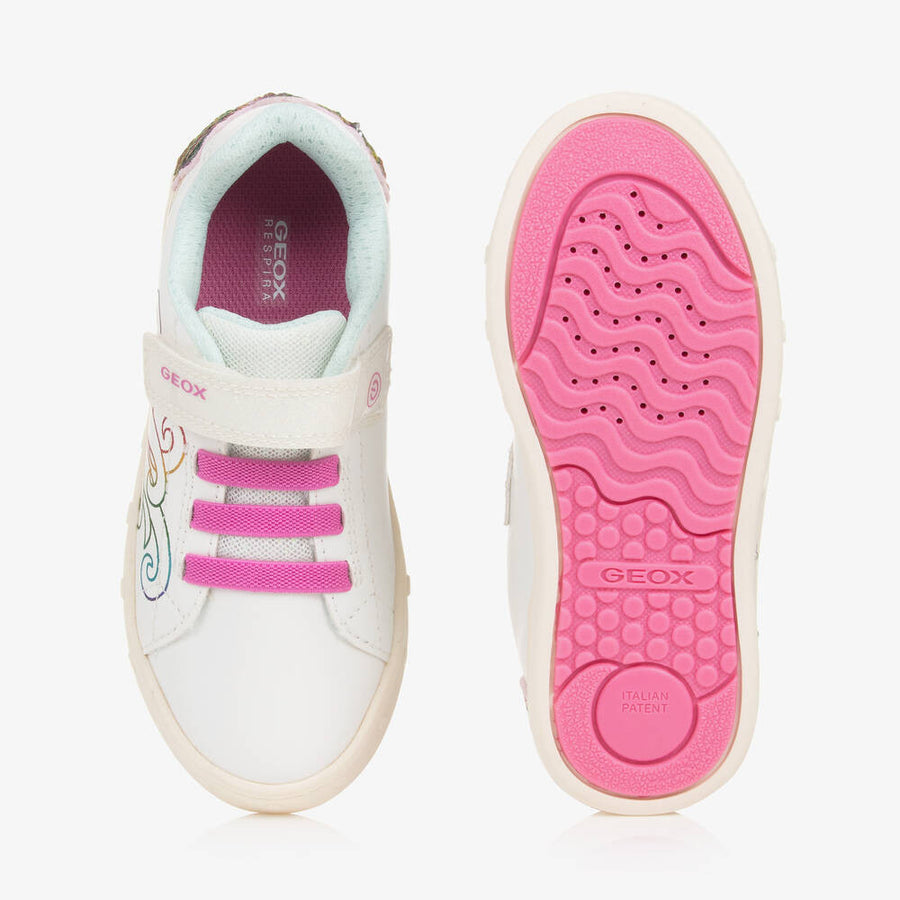 Geox Skylin Girl Shoes with lights / white/Multicolor J458WC_3386.jpg
