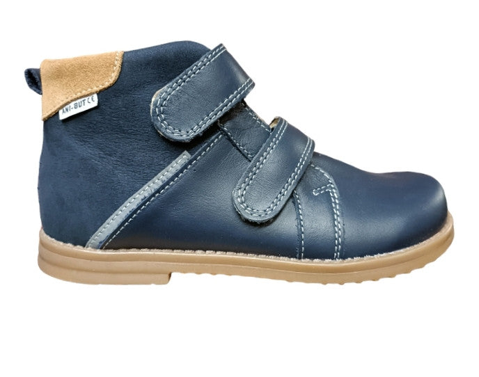 Ani-But boys prophylactic boots with Thomas heel /Navy,brown 232_2855.jpg