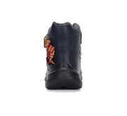 D.D.step boys Aqua-tex waterproof boots/Royal Blue  P092-42448