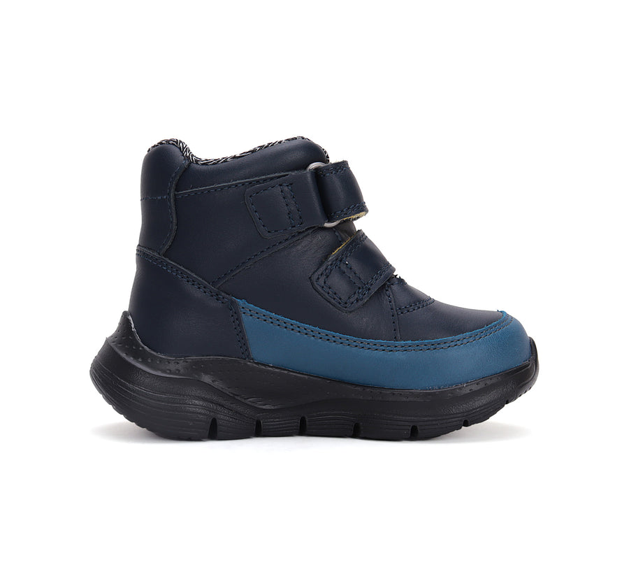 D.D.step boys Aqua-tex waterproof boots/Royal Blue  P092-42448