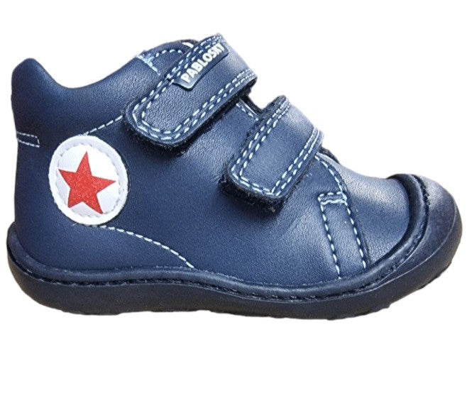 Pablosky boys navy barefoot boots 032220_2069.jpg