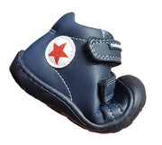 Pablosky boys navy barefoot boots 032220_2070.jpg