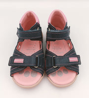 RenBut Girls leather sandals in Blue/Pink_3810.jpg