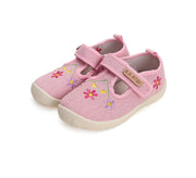 D.D.step girls barefoot canvas / slippers/ water repellence /Pink CSG-41133AM_3507.jpg